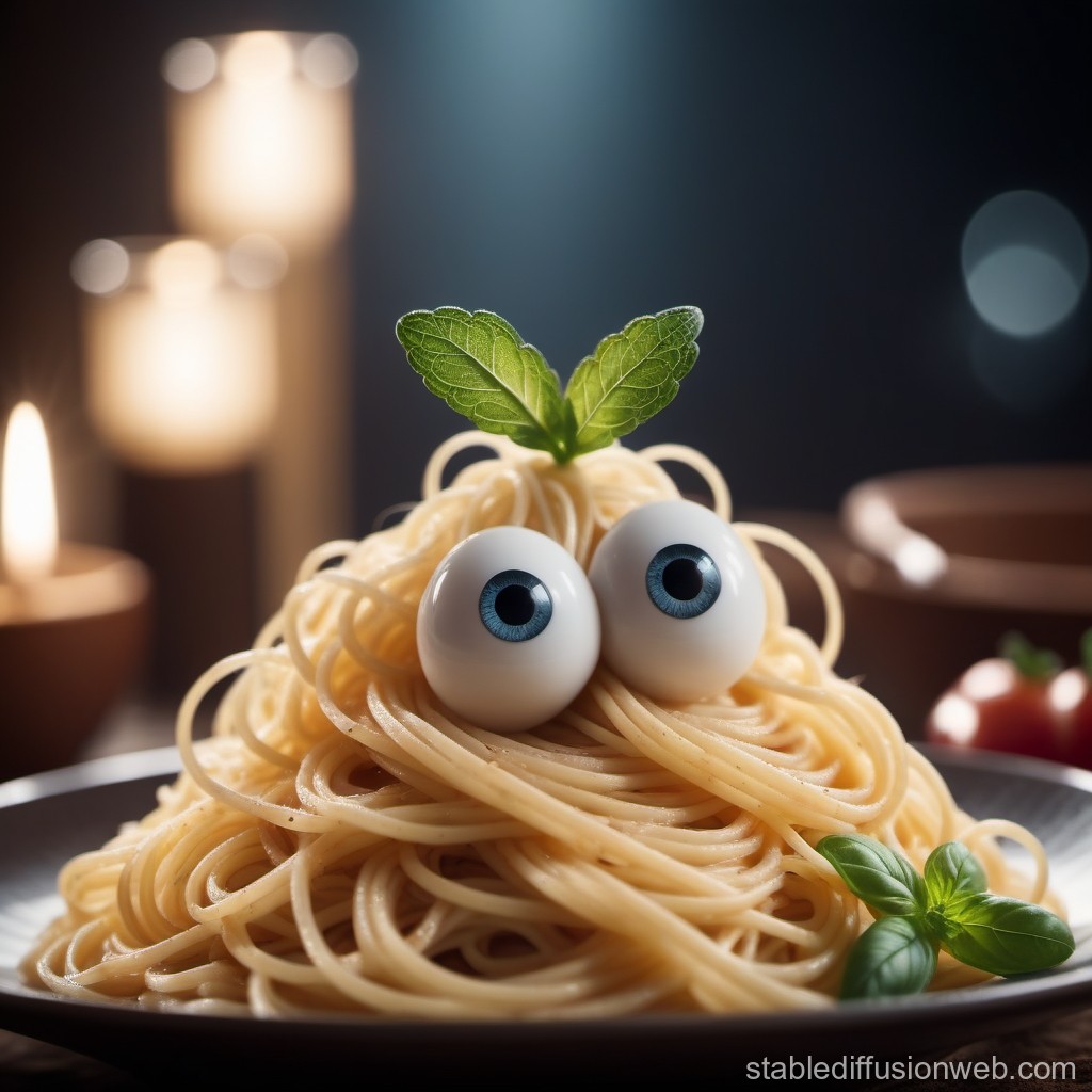 Fliegt nicht, ist aber ganz sicher ein Gott: das Spaghettimonster!
